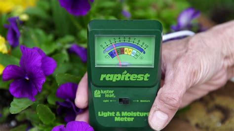 rapitest light and moisture meter instructions|rapitest moisture meter chart.